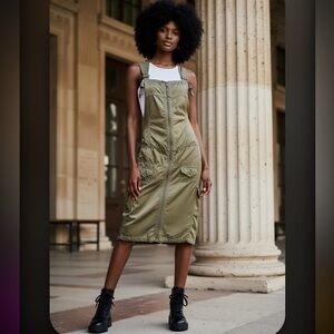 J LINDEBERG Dress Stockholm Shiny Sexy Bodycon Halter Zipper